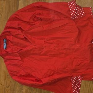 Rebecca Malone Bold Red Cotton Top